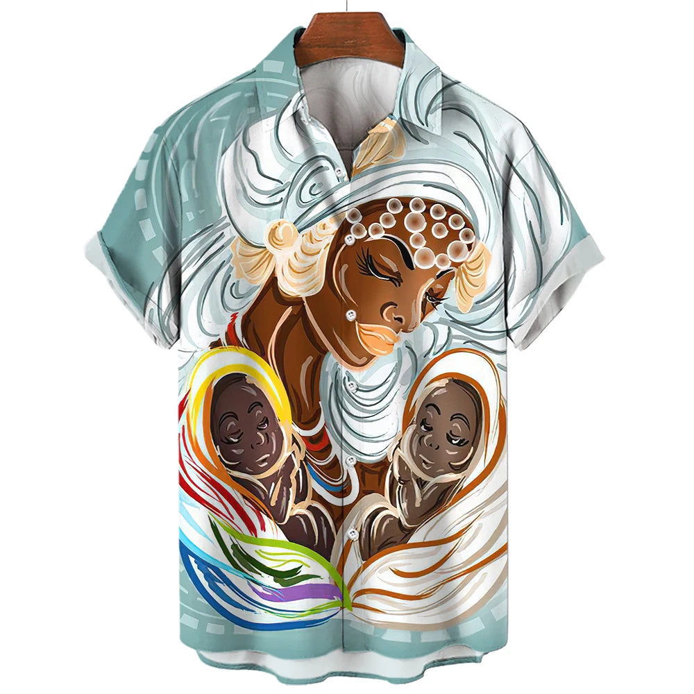 Camisas vai na fé estampas