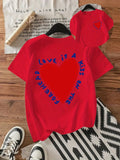 Camiseta love is a kiss