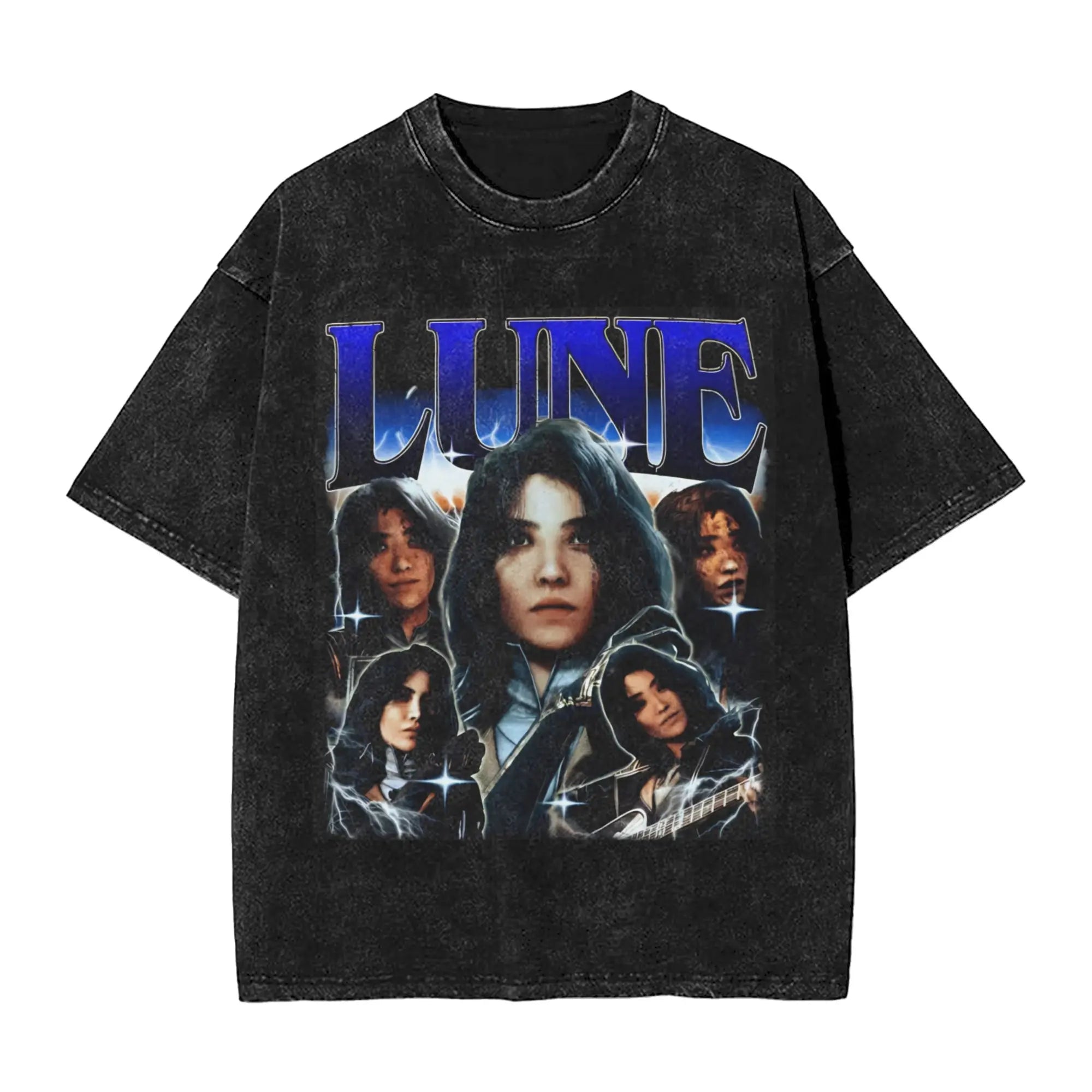 Camiseta sol negro