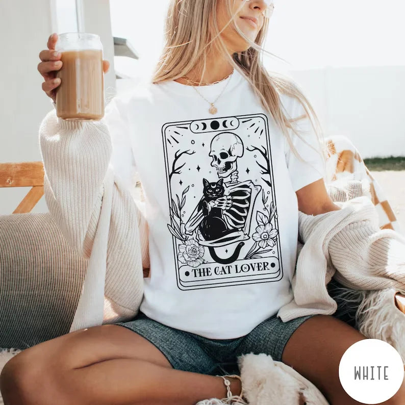 Camiseta Unissex black cat