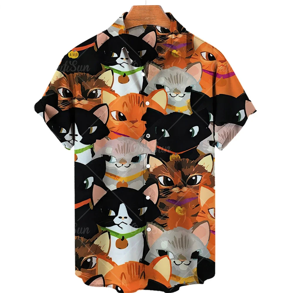 Camisa cat modern