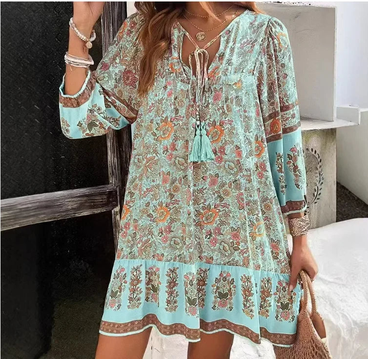 Vestido solto Índia